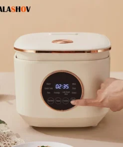 Smart Mini Rice Cooker 5L – Multifunctional Portable Electric Cooker for Home Cooking