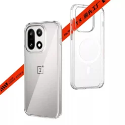 Alternative view of OnePlus 15 Magnetic MagSafe Case Transparent Acrylic Shockproof Cover for OnePlus 15 5G