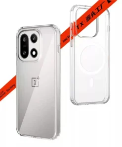 Alternative view of For OnePlus 15 Case Magnetic MagSafe Transparent Cover For OnePlus15 5G One Plus 15 Acrylic Protect Shell Shockproof Bumper