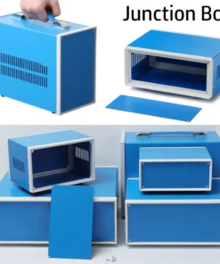 Outdoor Indoor Electronic Module Metal Instrument Housing Electronics Enclosure Box Junction Box Enclosure Project Case