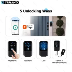 Alternative view of Wireless Bluetooth Smart Key Lock Box with Secure Storage for Home Use