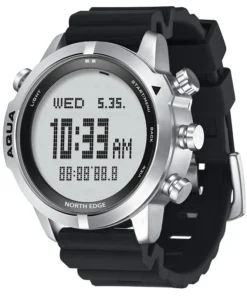 Alternative view of NORTH EDGE Men's Dive Computer Watch – 50M Water-Resistant with Altimeter and Compass