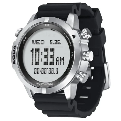 Alternative view of NORTH EDGE Men's Dive Computer Watch – 50M Water-Resistant with Altimeter and Compass
