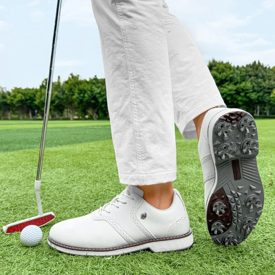 Professional Spikes Golf Shoes Men Golf Sneakers Luxury Walking Footwears - Image 5