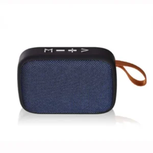 G2 Portable Wireless Bluetooth Speaker with FM Radio and AUX Input for Music Lovers - Blue