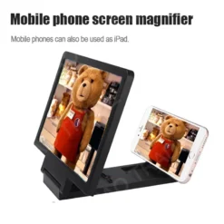 Alternative view of 3D Screen Amplifier + HD Video Magnifier + Mobile Phone Stand + For Phone Users