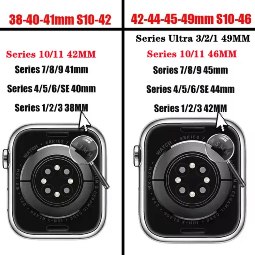 Sport Strap for Apple Watch - Flexible and Comfortable Design - Compatible with Multiple Sizes - Image 6