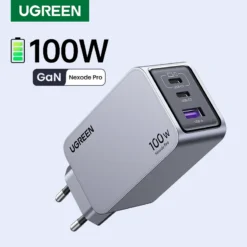 UGREEN 100W GaN USB C Charger with QC4.0 Quick Charge for Macbook, Laptop, Tablet, and iPhone 15/16/17 Pro