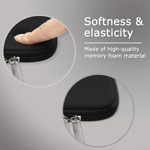 Laptop Sleeve Case - Protective Bag for 13-15.6 Inch MacBook and Laptops, Compatible with Xiaomi, Lenovo, Dell, Asus, Huawei, HP - Image 4