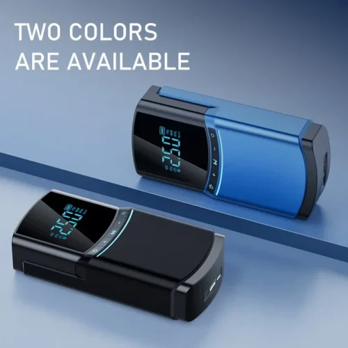 Alternative view of 10400mah Car Jump Starter Air Pump Car Battery Booster and Inflator with LCD Screen LED Light car battery jump starter