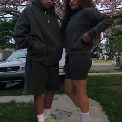 Alternative view of Summer Outdoor Surfing Training Cotton Sport Grey Shorts Men's Loose Soft High Street Motorcycle Casual Running Shorts