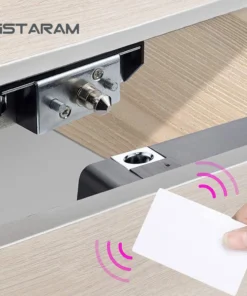 Alternative view of Invisible Sensor Induction RFID Electronic Lock for Wardrobe Cupboards