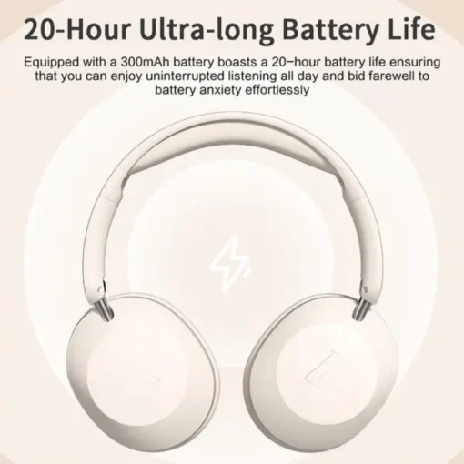 Wireless Bluetooth Foldable Over-Ear Headphones - High Power Stereo Sound for Sports Enthusiasts - Image 7