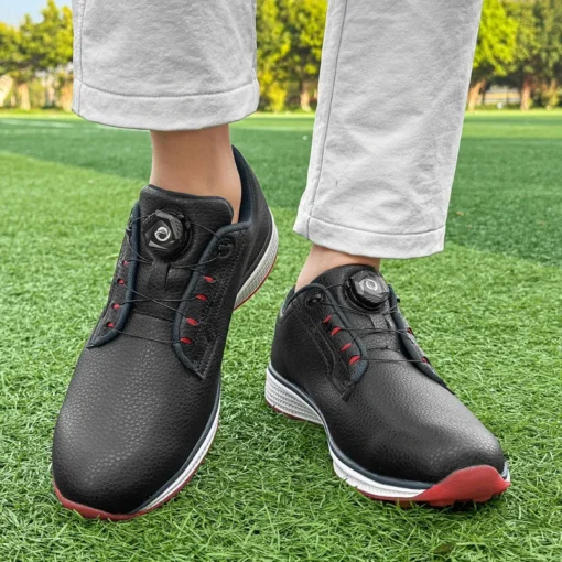 Lightweight Waterproof Golf Shoes for Men in Sizes 39-49 - Image 3