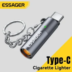 Essager Type-C Mini Lighter with Tungsten Wire, No Flame and Safe for Travel