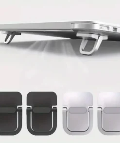 2-Pack Portable Laptop Stand with Keyboard Riser