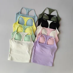 Sports Vest with Shockproof Chest Pad for Women