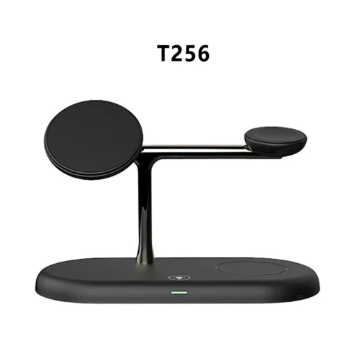 3-in-1 Wireless Charger Stand with Fast Charging for iPhone, Apple Watch, and AirPods - Image 6
