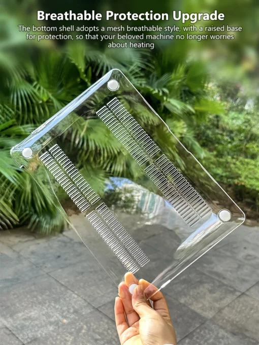 MacBook Air 13" Laptop Case - Protective Cover Compatible with M1 & M2 Models - Image 3