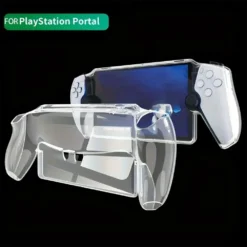 Transparent TPU Protective Cover with Shock-absorbing Design for PS Portal Gamers