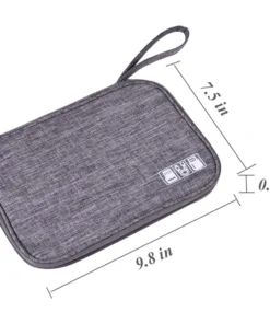 Alternative view of Waterproof Electronics Organizer Bag - Travel Size Cable and Accessories Storage