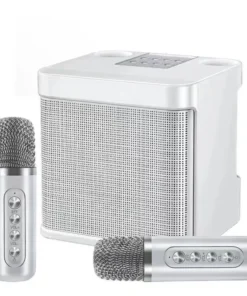Alternative view of 2-Microphone Bluetooth Speaker Set - Multifunctional Wireless and Portable