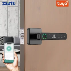 XSDTS Smart Fingerprint Keypad Door Lock with Keyless Entry for Home and Apartment Use