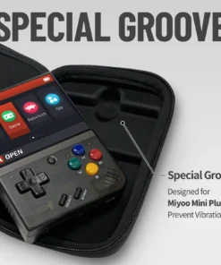 Alternative view of Miyoo Mini Plus Case, Hard Portable Dedicated Case for Miyoo Mini Plus V3 with 3.5 inch Screen