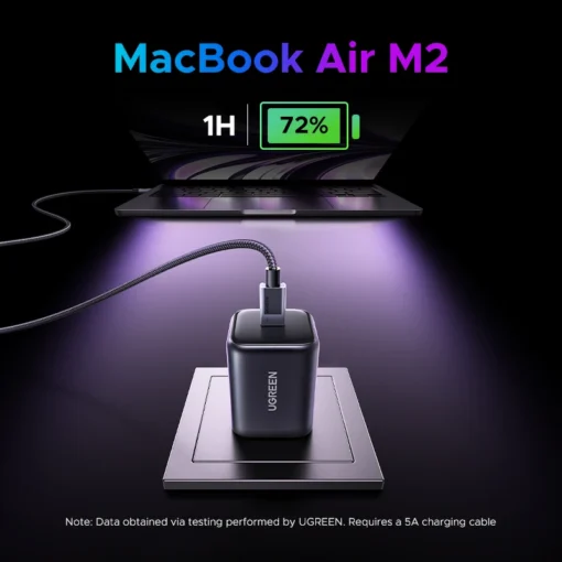 UGREEN 45W GaN Charger with PD3.0 PPS QC3.0 Fast Charging for iPhone 17 16 15 Pro Max and Samsung S25 S24 Ultra - Image 4