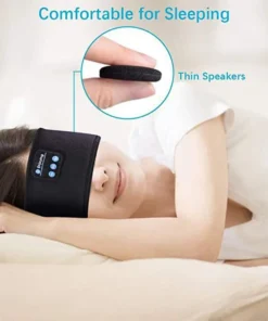 Alternative view of Fone Bluetooth Sports Earphones Headband with Sleep Mask