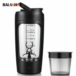 Electric Protein Shaker Bottle - Automatic Mixer for Smoothies and Drinks, 500ml Capacity