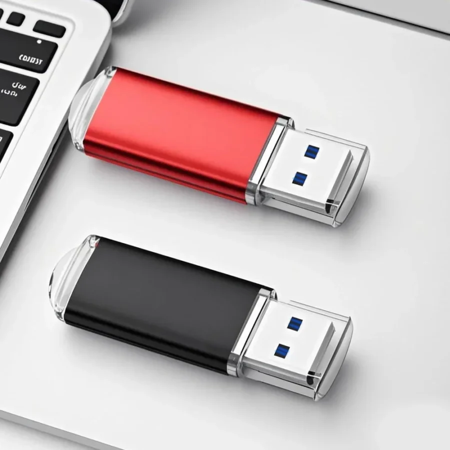 64GB USB 3.0 Metal Flash Drive - High-Speed Memory Stick for Computers - Image 3