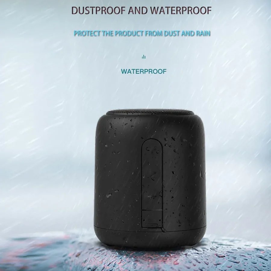 High-Fidelity Wireless Bluetooth Speaker - 360-Degree Sound, Stylish Design - Image 3