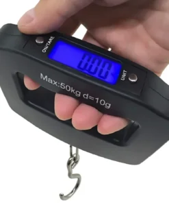 50kg/10g Digital Luggage Scale Electronic Portable Suitcase Travel Weighs With Backlight Electronic Travel Hanging Scales