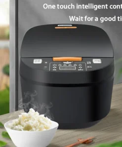 Intelligent 5L Rice Cooker - Fast Cooking, Multi-Function with Timer