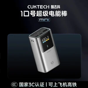 Portable Power Bank with Fast Charging, 10,000mAh Capacity for Travelers