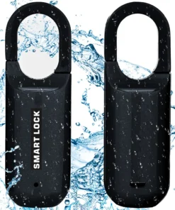 Smart Fingerprint Padlock – Rechargeable Keyless Lock for Lockers and Backpacks