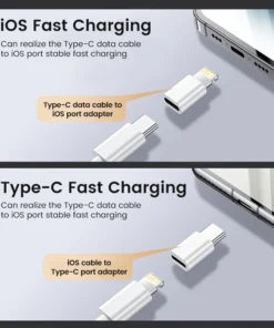 Alternative view of Type c To Lightning Adapter Female Type C Adapter for Ios Fast Charging Adaptador USB C Converter for iPhone