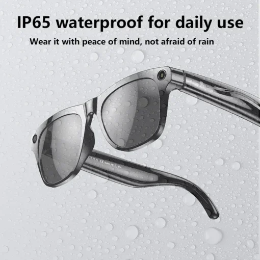 Lenovo Smart 8K AI Glasses with 1200MP Camera for Bluetooth Calling and Music for Men and Women - Image 3