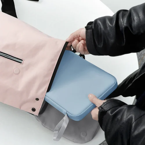 Alternative view of Tablet Sleeve Bag 10.9/12.9 Inch Handbag Case for IPad Air Samsung Xiaomi Lenovo Tablet Bag Cover Shockproof Pouch Multi Pockets