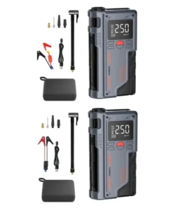 14.8V Car Emergency Power Jump Starter 1000A Digital Tire Inflator Air