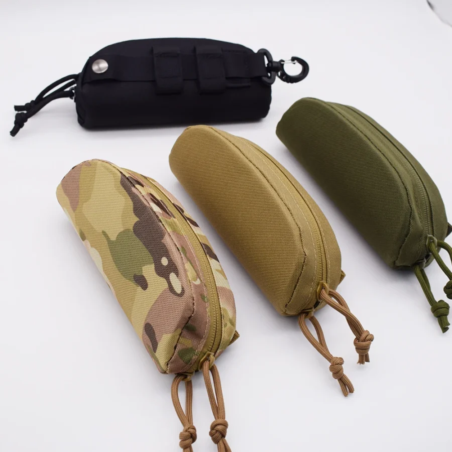 Tactical Molle Eyewear Pouch - Shockproof and Dustproof Glasses Case - Image 3
