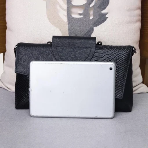 Soft PU Leather Handbag with Luxury Design for Women - Versatile Shoulder and Crossbody Bag - Image 6