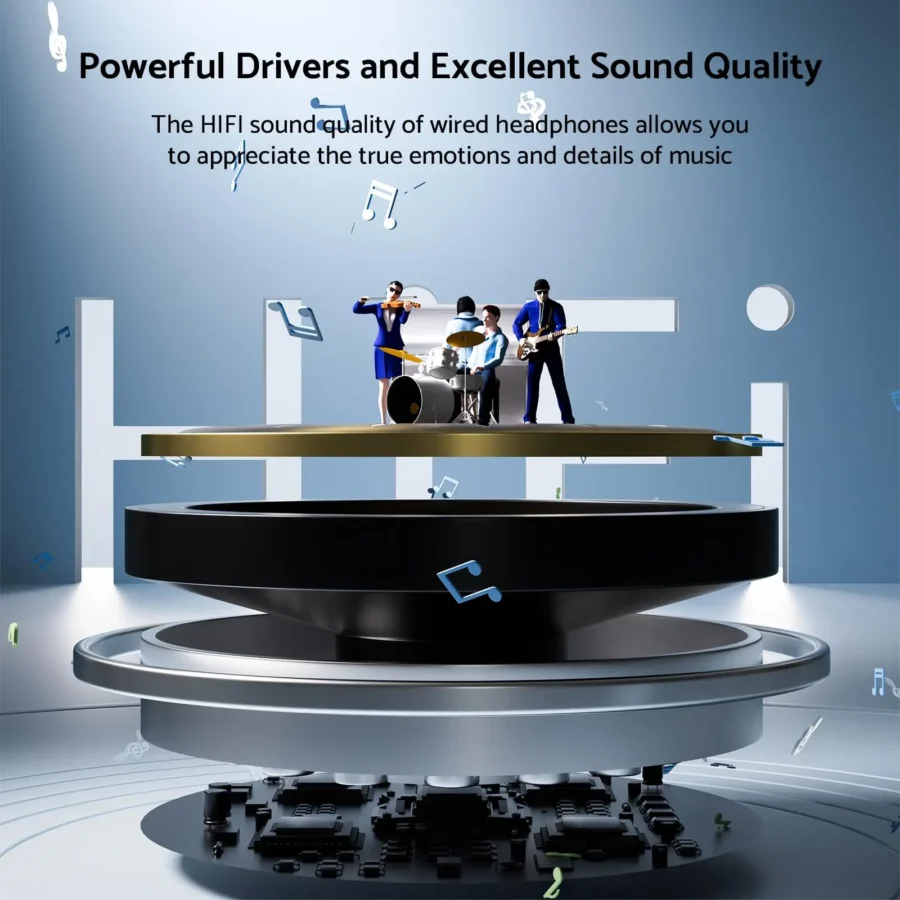 Samsung HiFi Surround Sound Wired Earphones with USB Type-C and 3.5mm for Galaxy Devices - Image 2