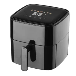 Alternative view of Longbank Mini Smart Electric Air Fryer with Touch Screen for Efficient Cooking