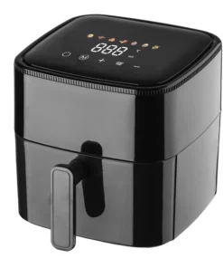 Alternative view of Longbank Mini Smart Electric Air Fryer with Touch Screen for Efficient Cooking