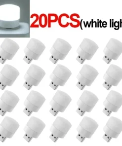 LED Table Lamp Lights Room Plug Usb Light Night Mini Book Reading Decorating Items Warm White Eye Protections Wholesale Bedroom