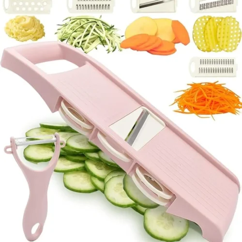 5-in-1 Multi-Functional Vegetable Chopper and Slicer