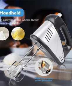 800W Stand Mixer - 5 Speed Electric Food Mixer for Cake and Dough