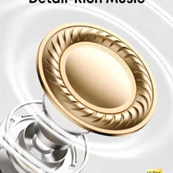 Alternative view of Over Ear Headphones with Hybrid Active Noise Cancelling and Bluetooth for Music Lovers